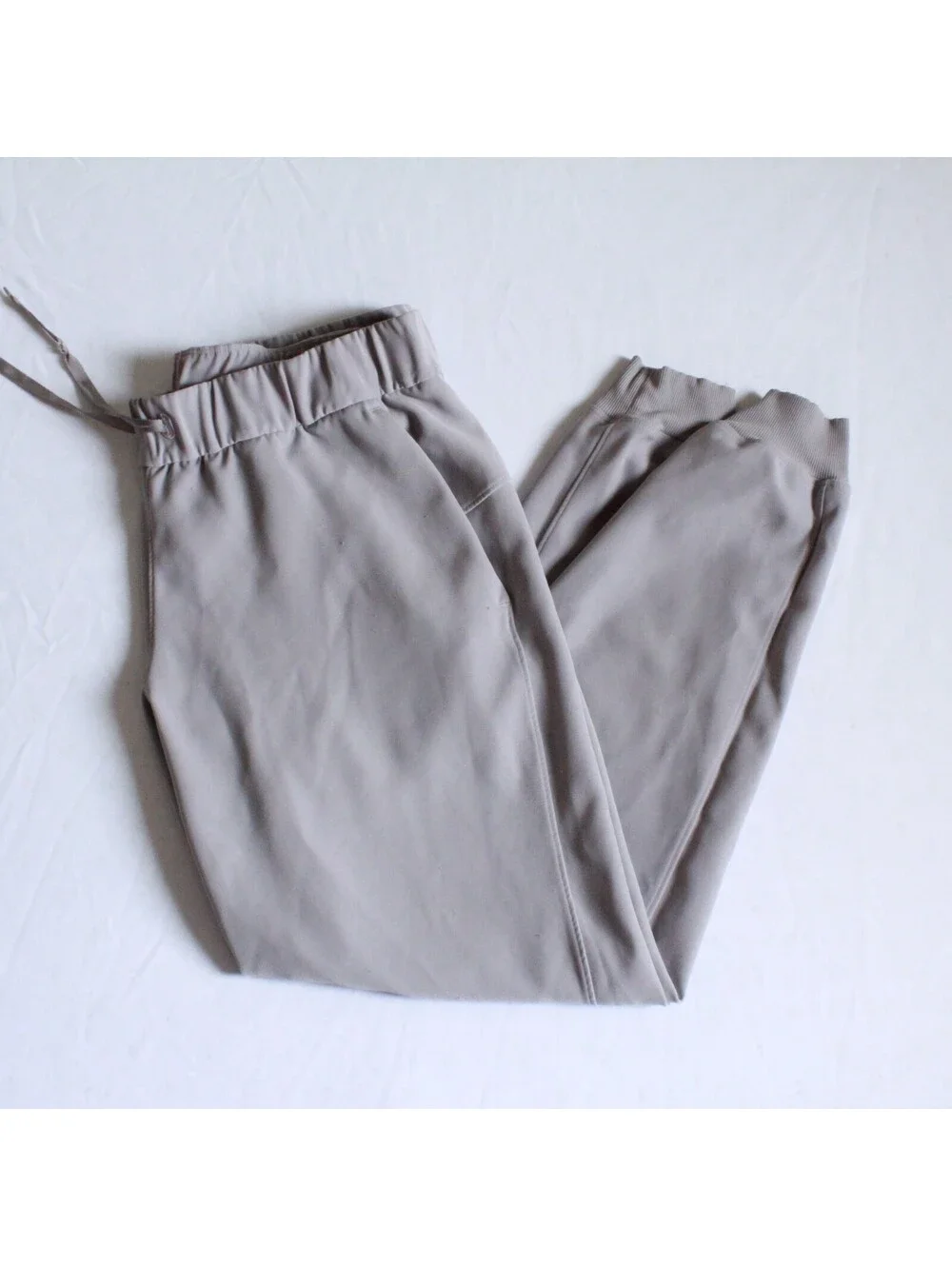 Lululemon Gray Minimalist Drawstring Jogger Pants Size 10